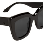 Brigada, Gloss Black/Black Zero Polarised Lenses