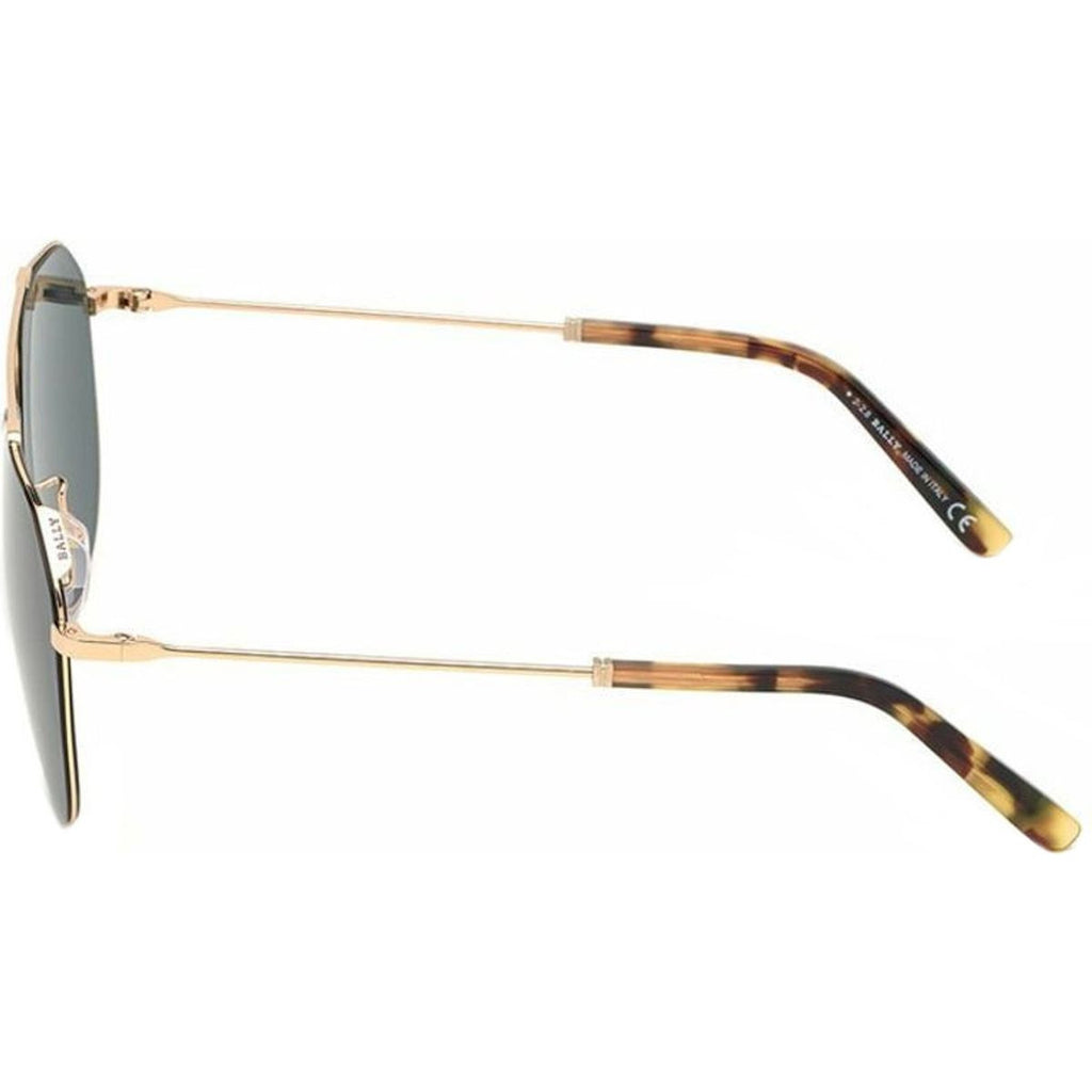 0007H, Rose Gold/Green Lenses