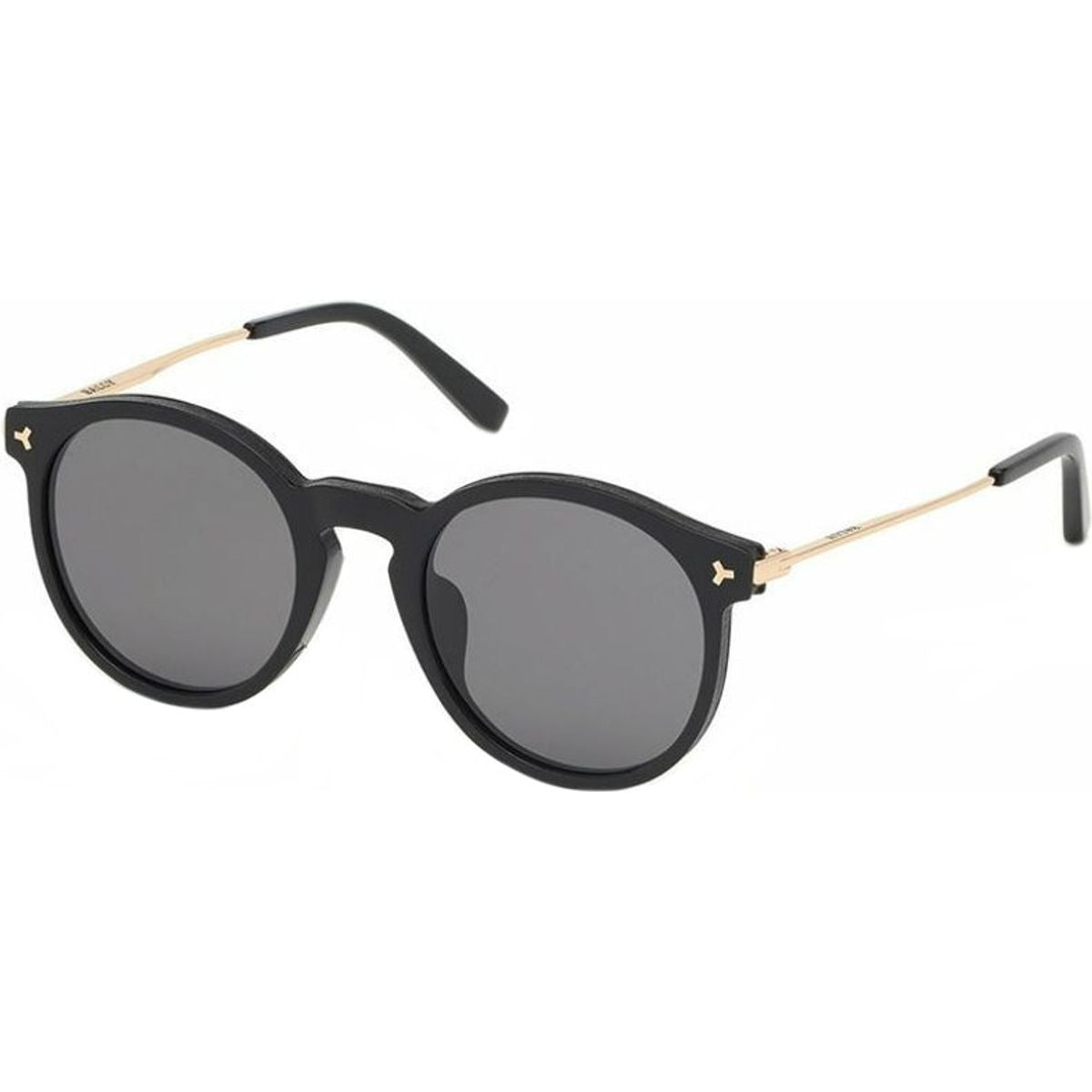 0009H, Black and Gold/Grey Lenses