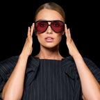 Bang, Gloss Black/Rose Lenses
