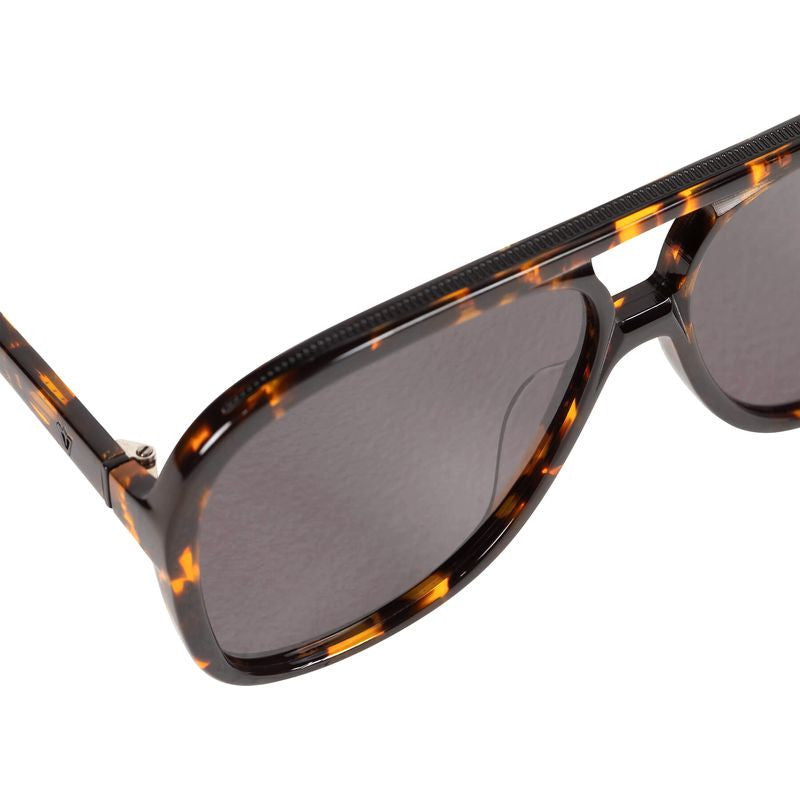 Bang, Dark Tortoise with Matte Black Metal Trim/Black Lenses