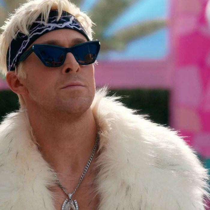 Ryan Gosling as Ken wearing sunglasses