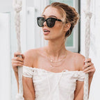 Bay, Shiny Black/Grey Polarised Lenses