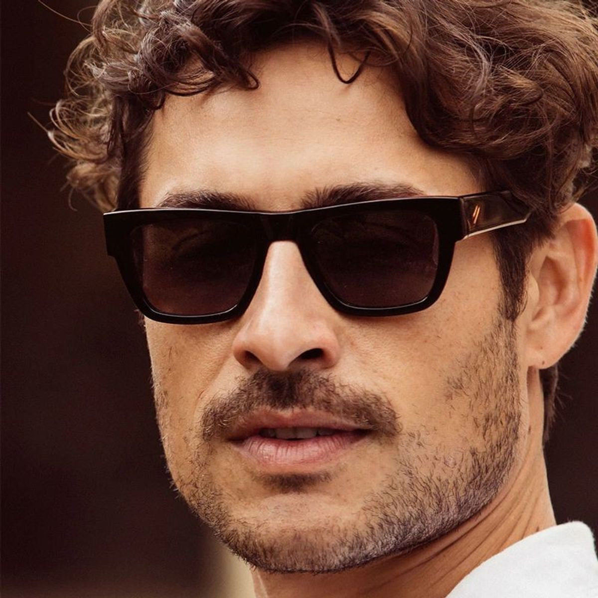 Billy, Shiny Black/Grey Polarised Lenses