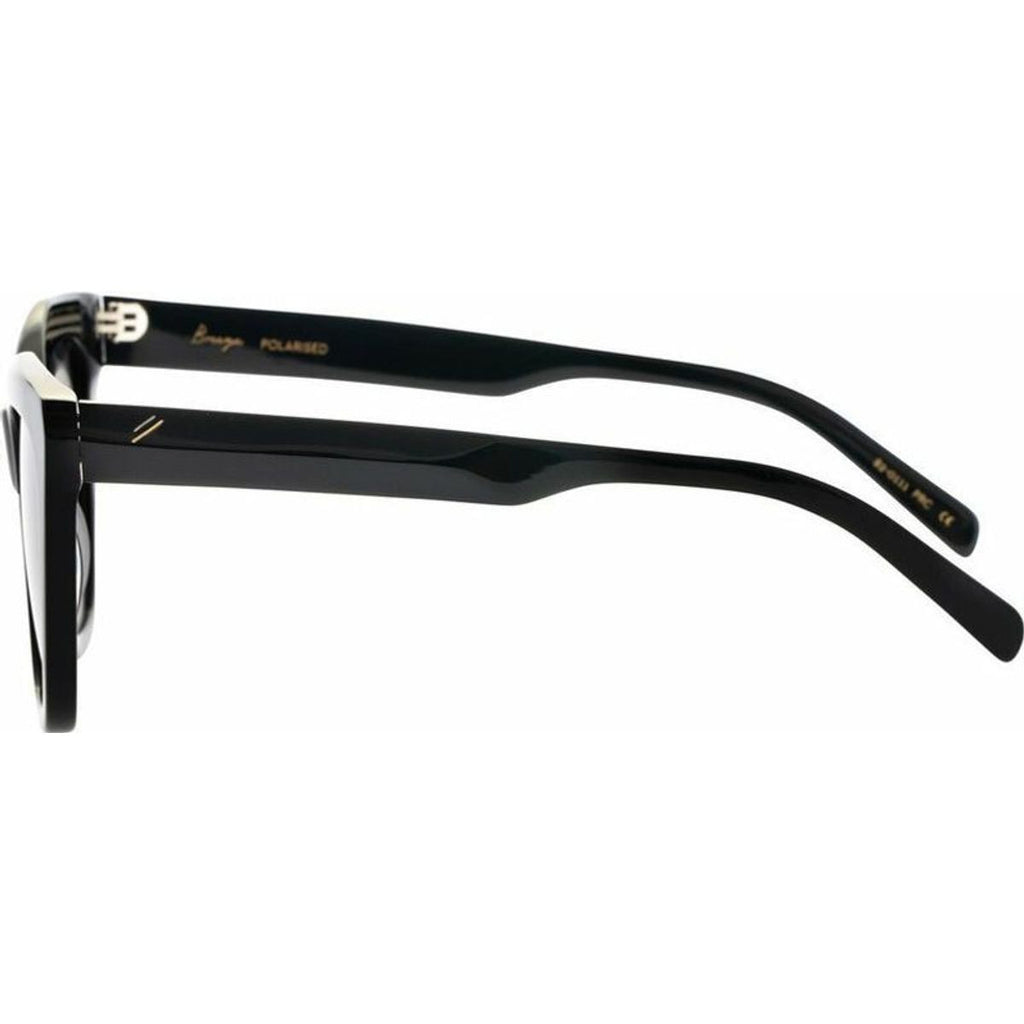 Breeze, Shiny Black/Grey Gradient Polarised Lenses