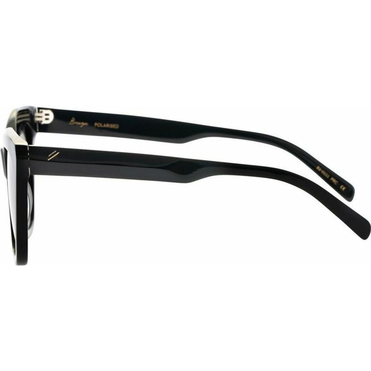 Breeze, Shiny Black/Grey Gradient Polarised Lenses