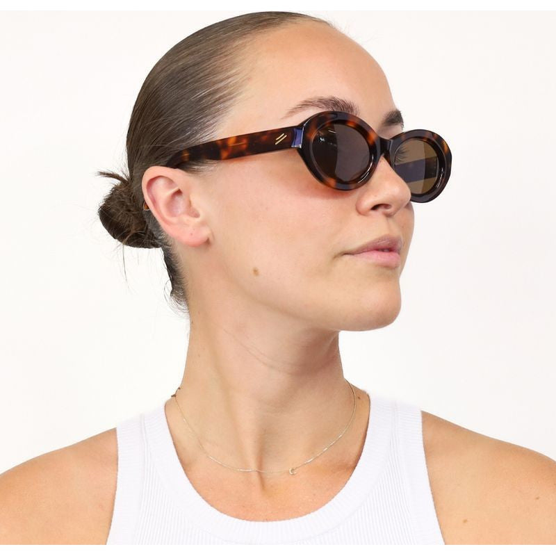 Capri, Tea Tort/Brown Polarised Lenses