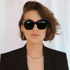 Dusk, Shiny Black/Grey Gradient Polarised Lenses