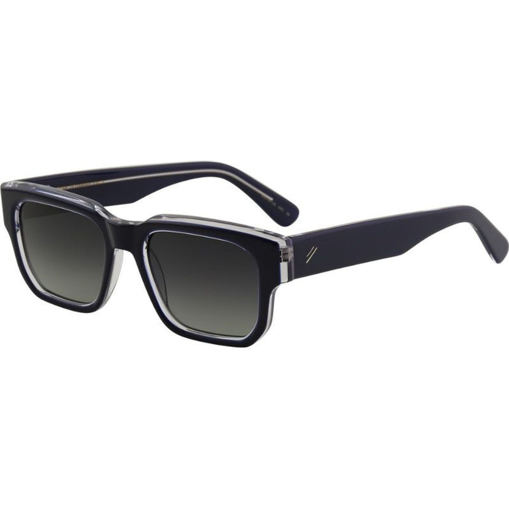 Eli, Navy and Clear/Grey Gradient Polarised Lenses