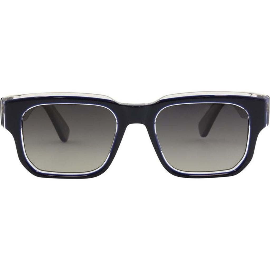 Eli, Navy and Clear/Grey Gradient Polarised Lenses