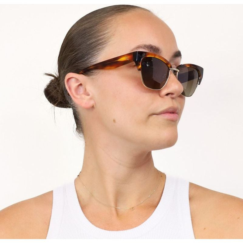 Gigi, Tea Tort/Brown Gradient Polarised Lenses