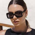 Lola, Shiny Black/Grey Polarised Lenses