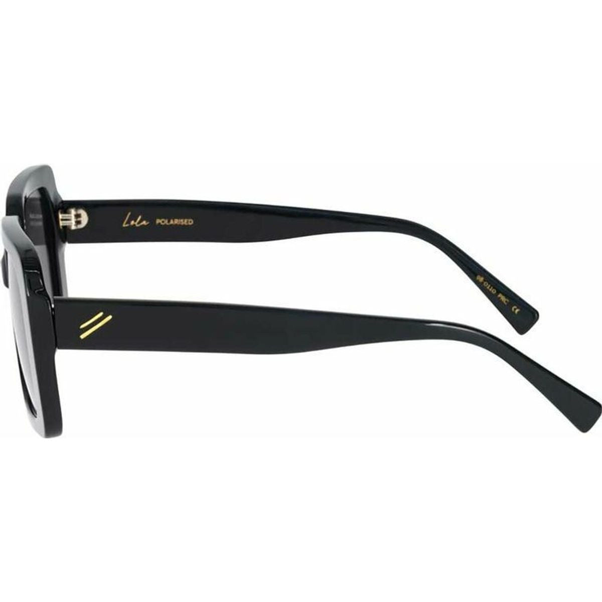 Lola, Shiny Black/Grey Polarised Lenses