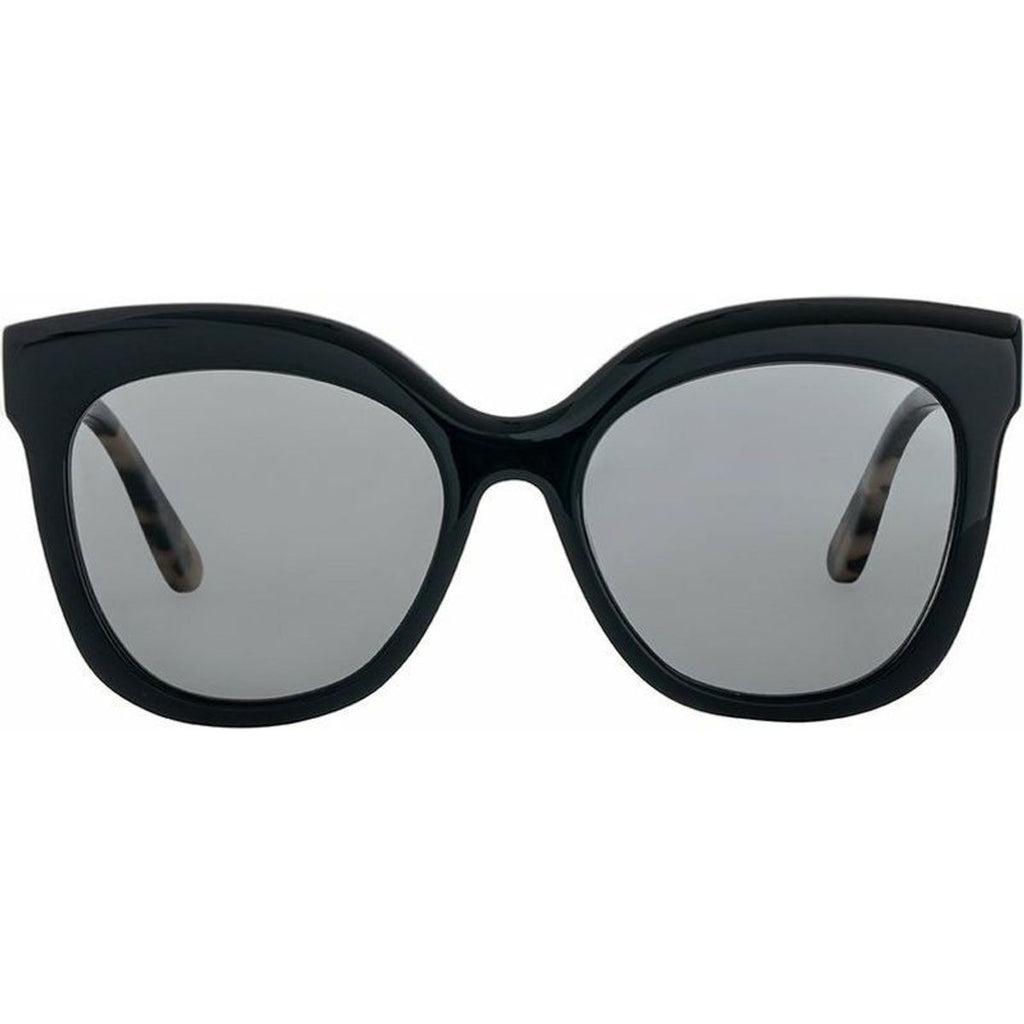 Luna, Shiny Black and Beige/Grey Polarised Lenses