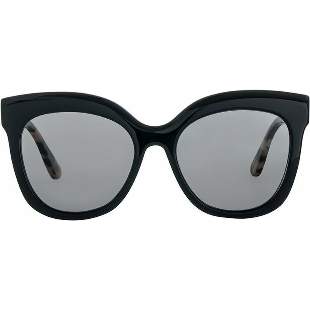 Luna, Shiny Black and Beige/Grey Polarised Lenses