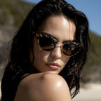 Peggy, Beige Tort/Brown Gradient Polarised Lenses