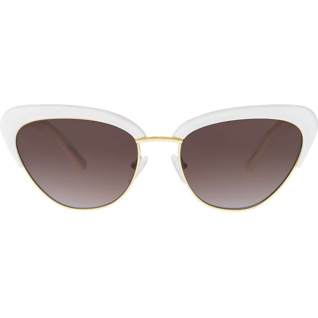 Peggy, Cotton/Brown Gradient Polarised Lenses