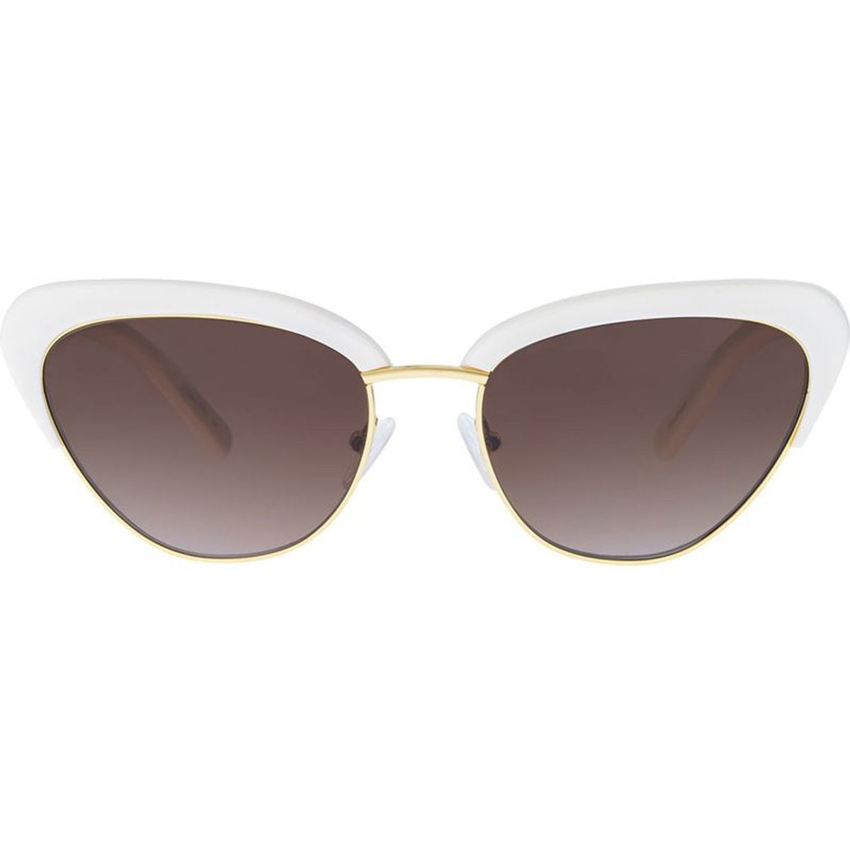Peggy, Cotton/Brown Gradient Polarised Lenses