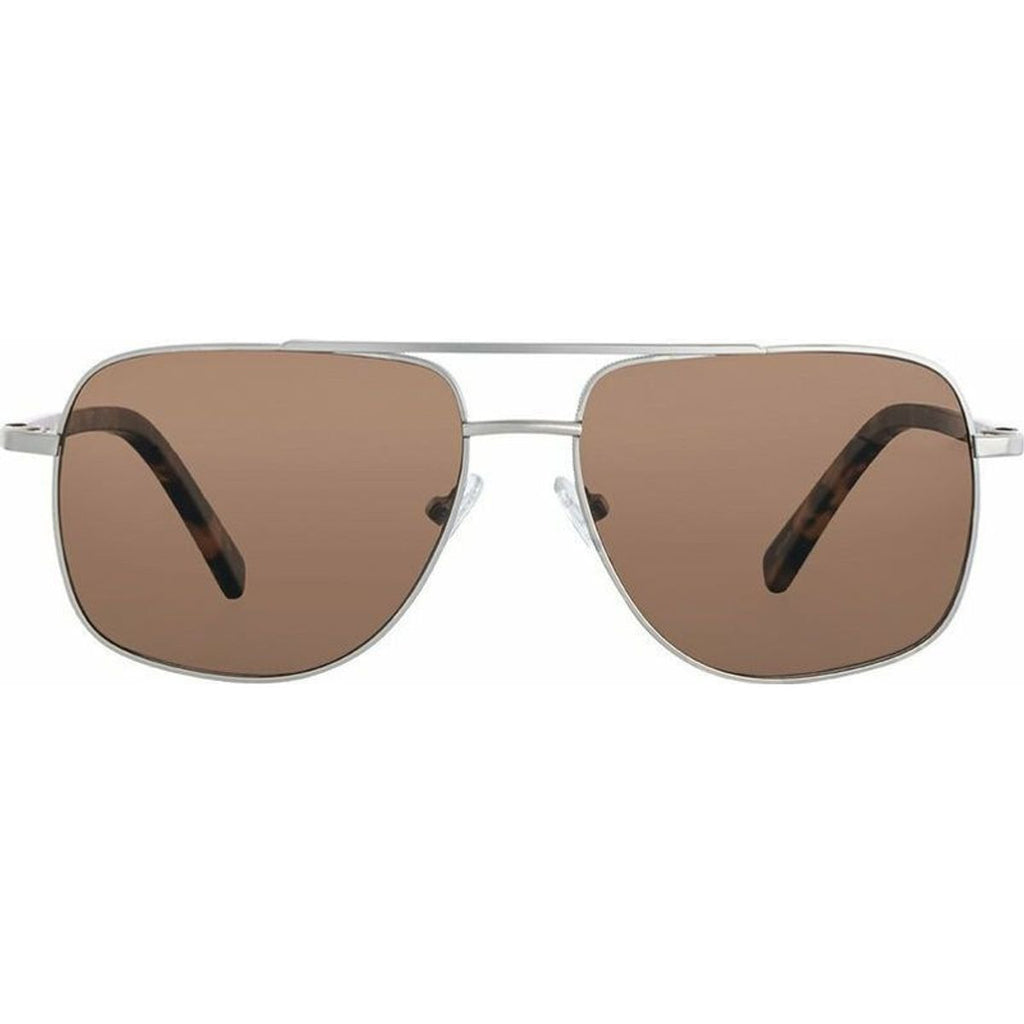 Ryse, Silver and Matte Tort/Brown Polarised Lenses