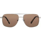 Ryse, Silver and Matte Tort/Brown Polarised Lenses