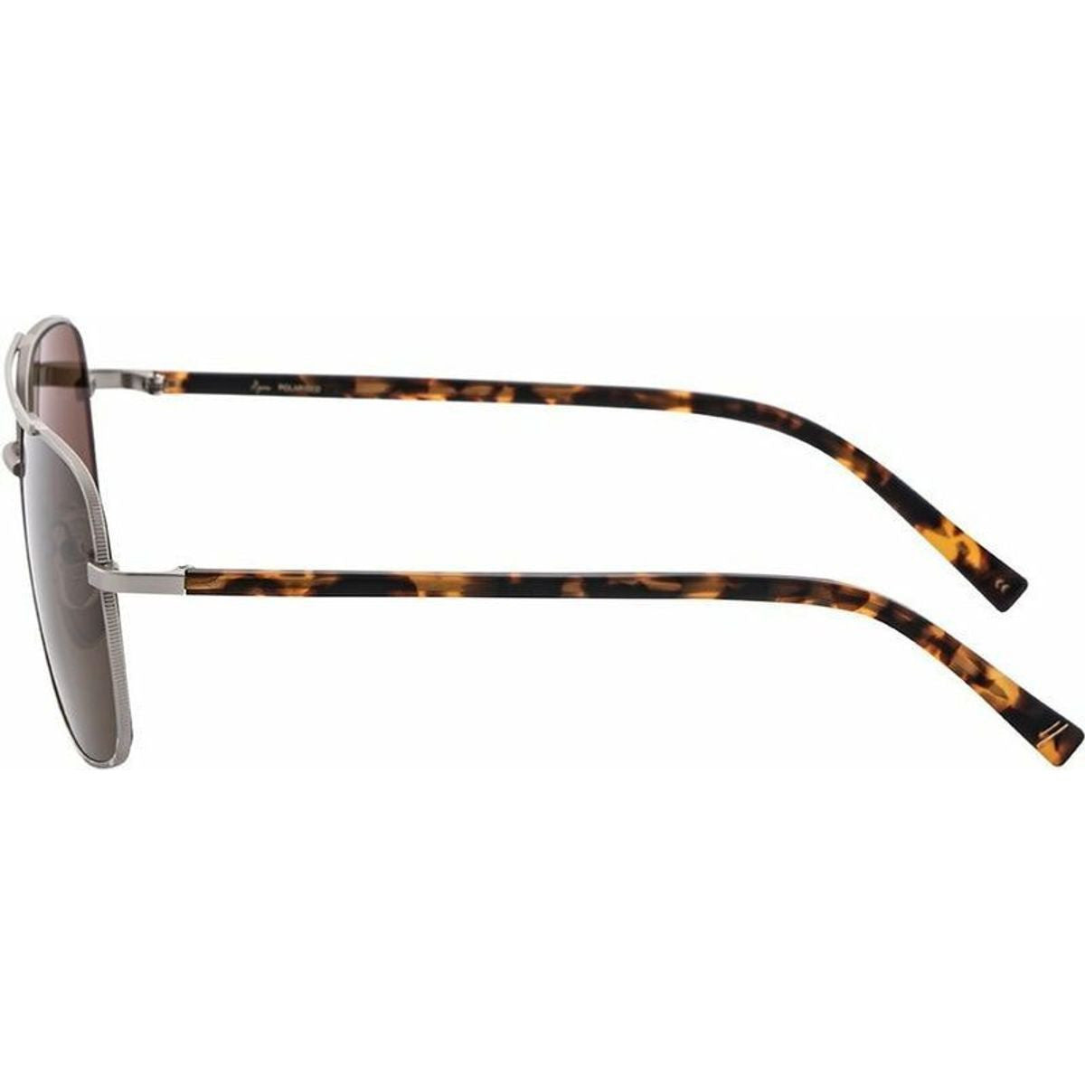 Ryse, Silver and Matte Tort/Brown Polarised Lenses