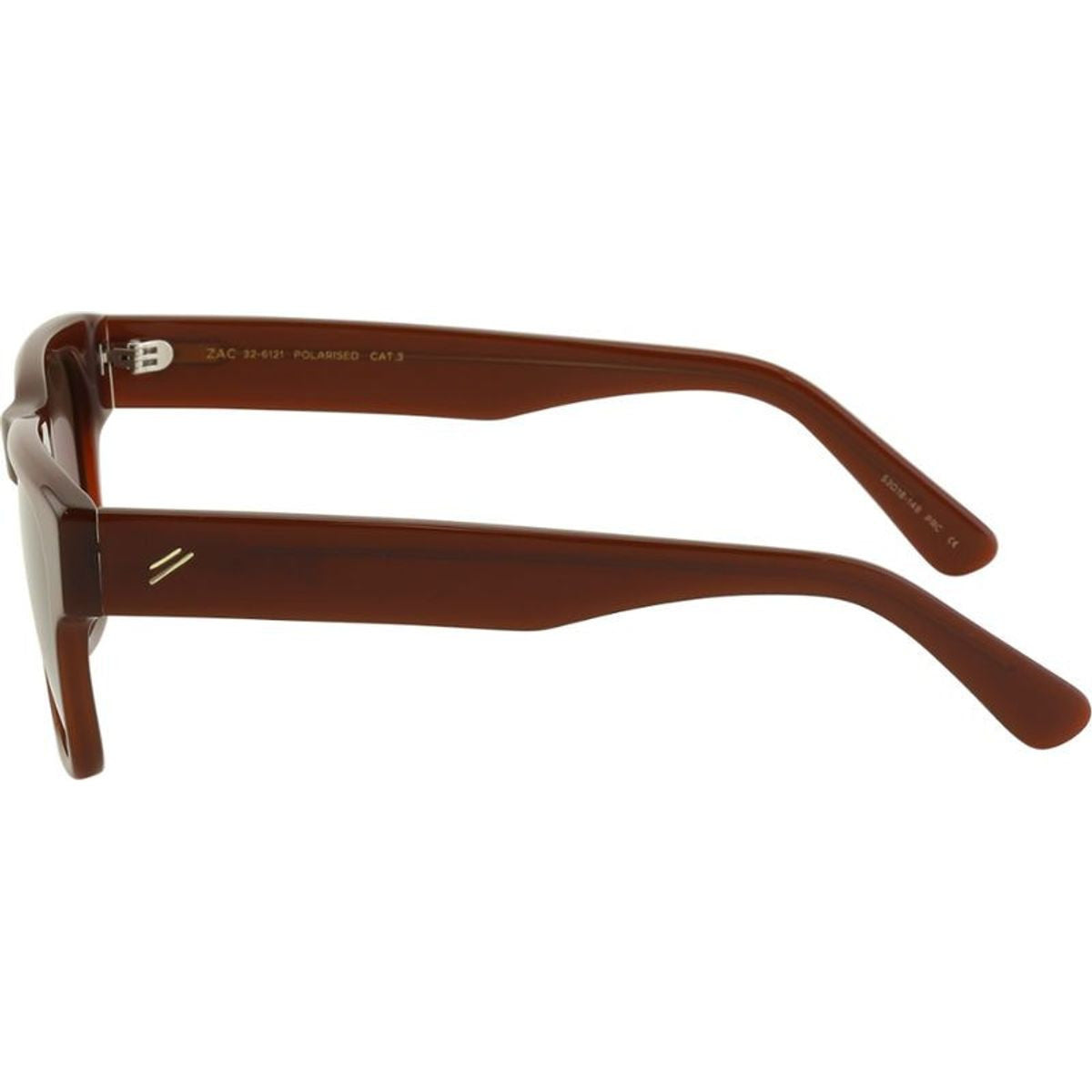 Zac, Rust/Brown Gradient Polarised Lenses