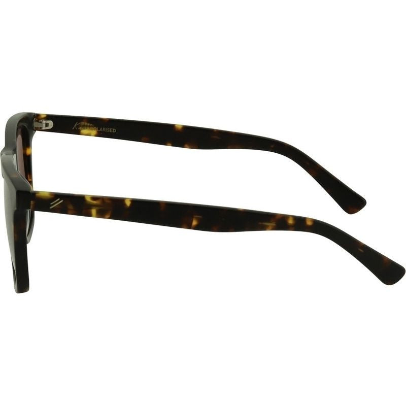 Kai, Matte Dark Tort/Brown Polarised Lenses
