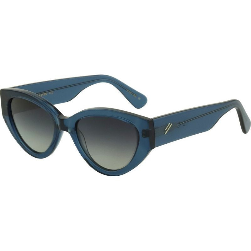 Franki, Crystal Blue/Grey Gradient Polarised Lenses