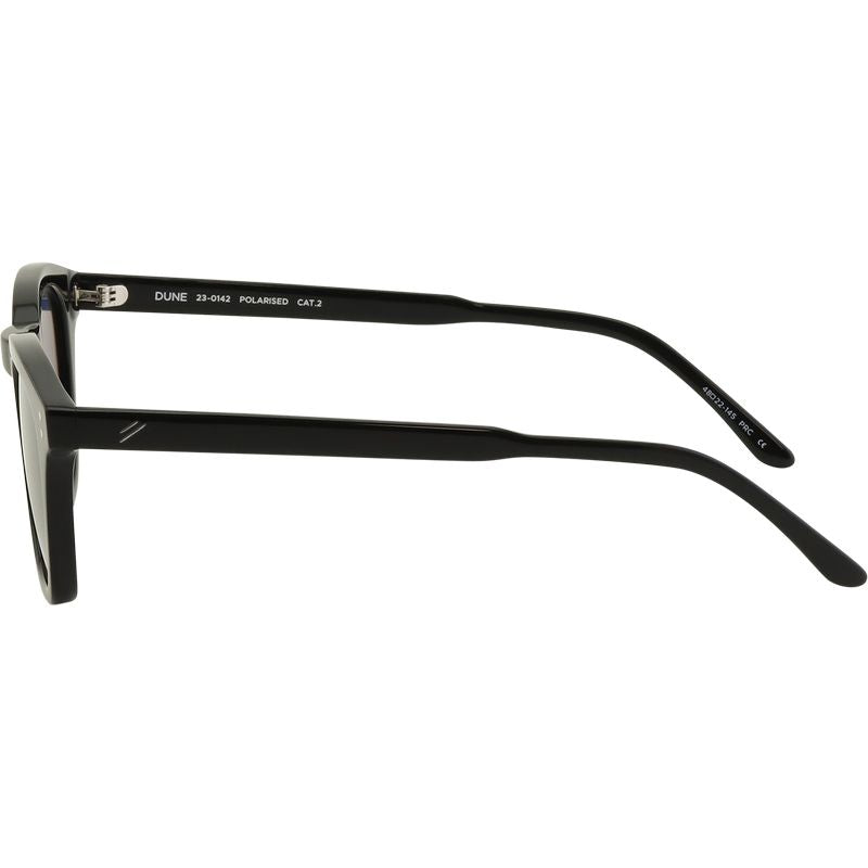 Bask Eyewear Dune Black Blue Polarised Side