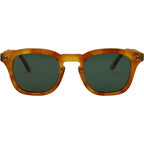 Bask Eyewear Dune Butterscotch Green Polarised Front
