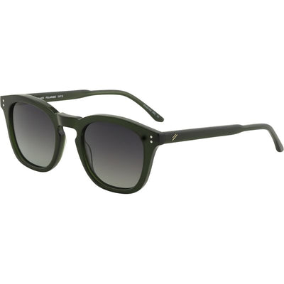Bask Eyewear Dune XL Crystal GreeN Grey Polarised Angle