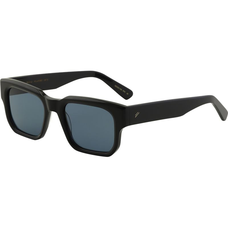 Bask Eyewear Eli XL Black Blue Polarised Angle