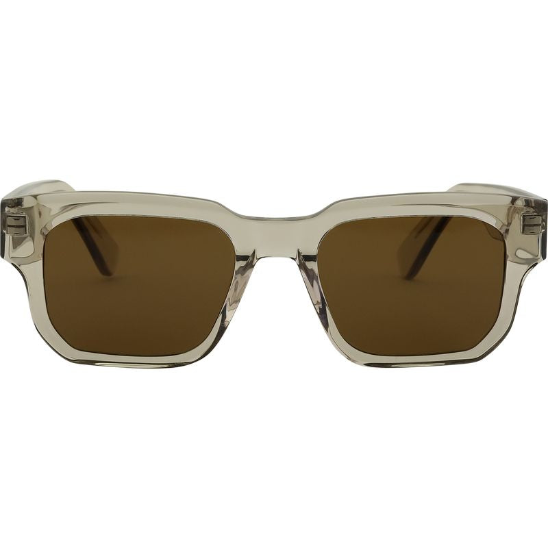 Bask Eyewear Eli XL Crystal Stone Brown Polarised Front