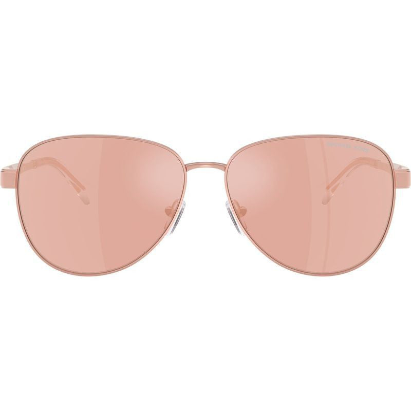 Biarritz MK1160, Rose Gold/Rose Gold Mirror Lenses 59 Eye Size