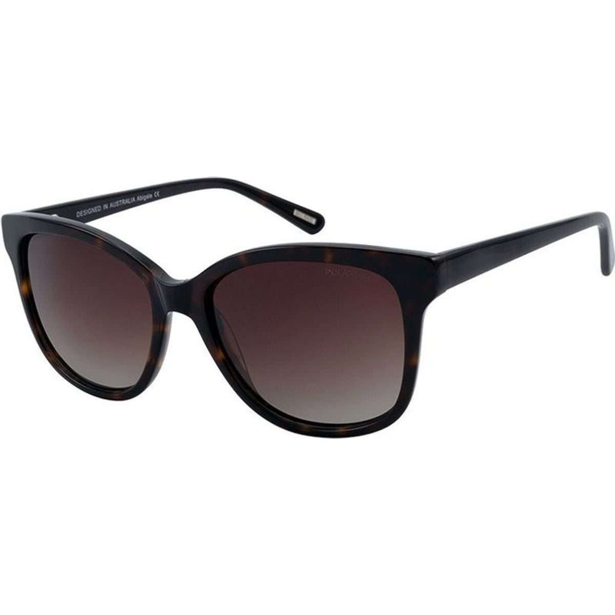 Abigail, Tort/Brown Gradient Polarised Lenses