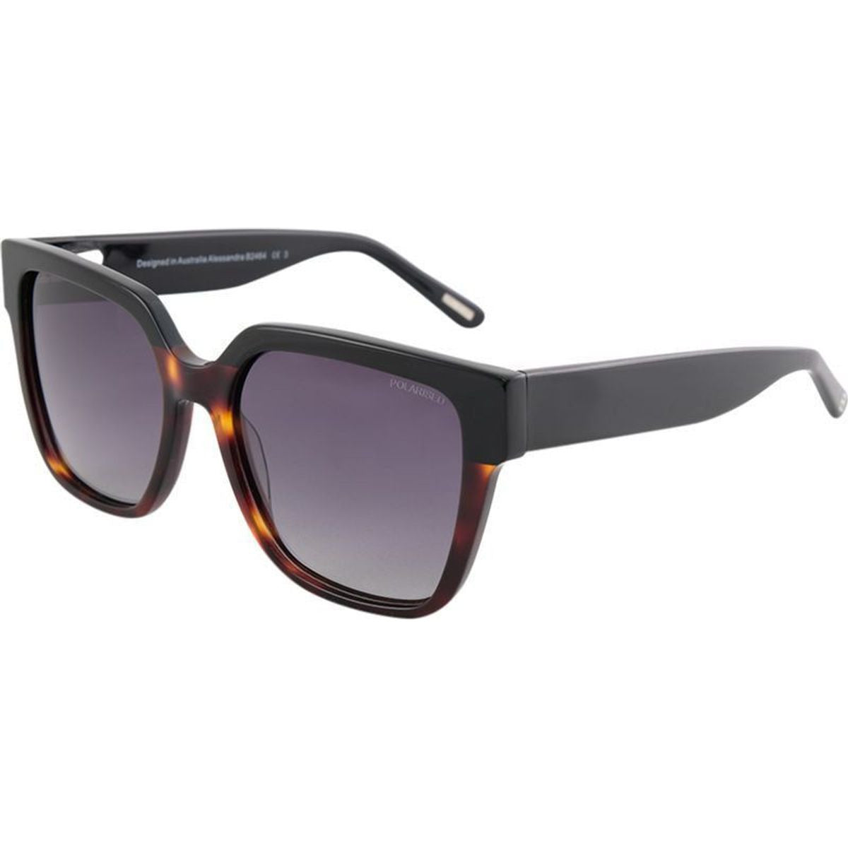 Alessandra, Demi and Black/Grey Gradient Polarised Lenses