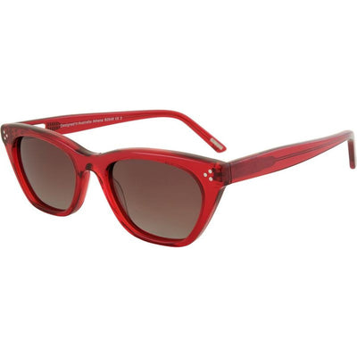 Athena, Crystal Red/Brown Gradient Polarised Lenses
