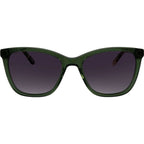 Gabriella, Crystal Green and Tort/Grey Gradient Polarised Lenses