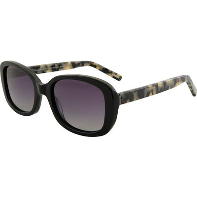 Millicent, Black and Demi/Grey Gradient Polarised Lenses