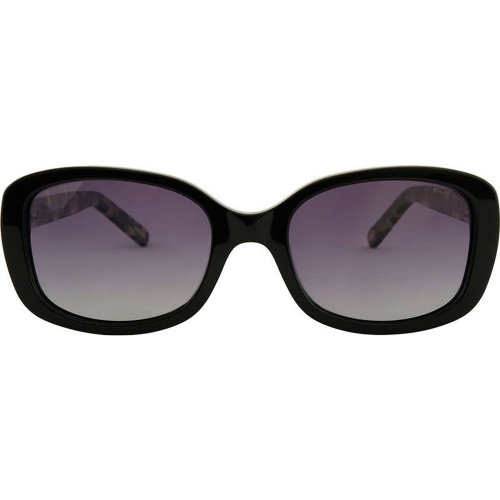 Millicent, Black and Demi/Grey Gradient Polarised Lenses