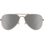 A Series, Mojave Ghost Matte Rose Gold/Silver PC Polarised Mirror Lenses