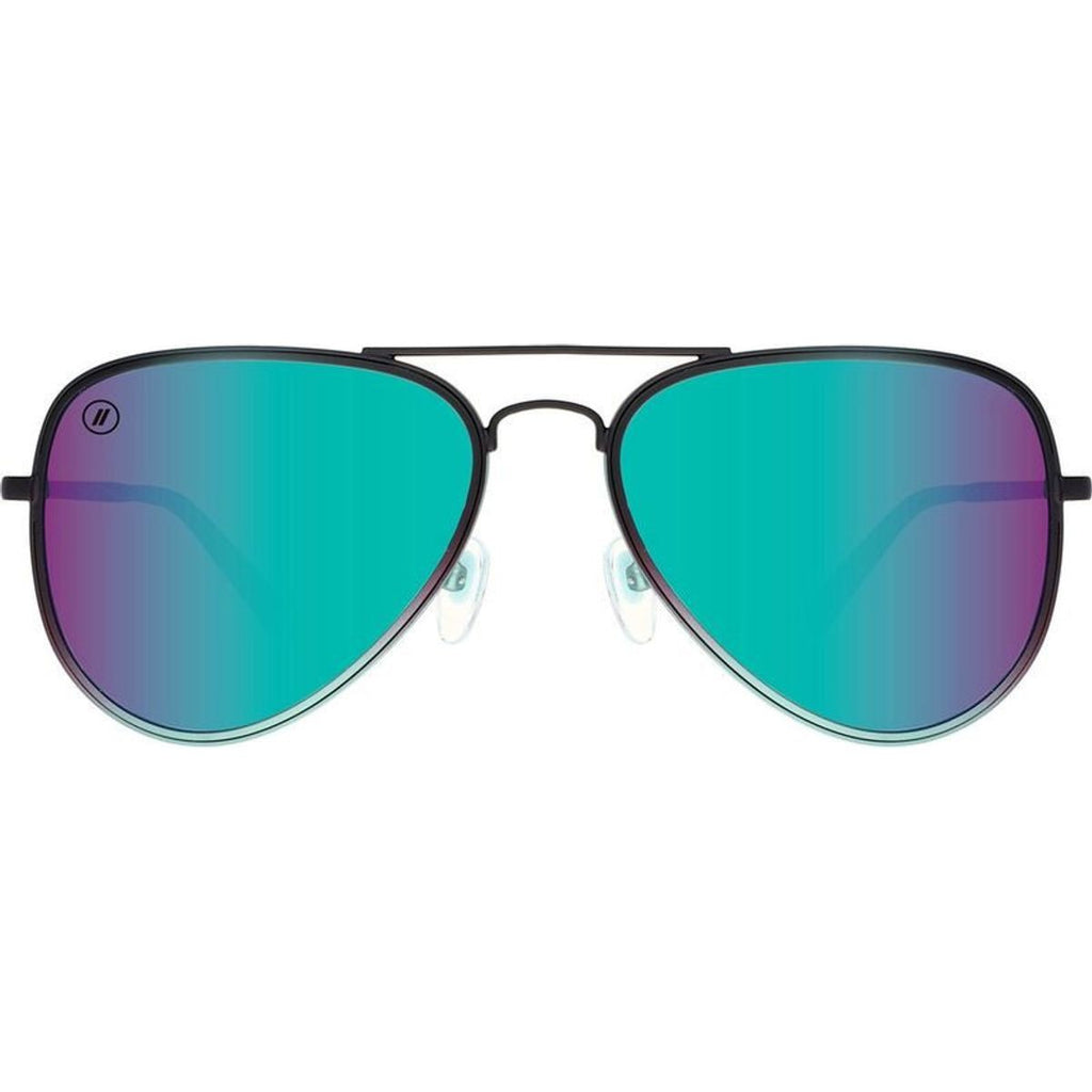 A Series, Planet Nine Matte Black/Blue Mirror Polarised Lenses