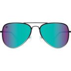 A Series, Planet Nine Matte Black/Blue Mirror Polarised Lenses