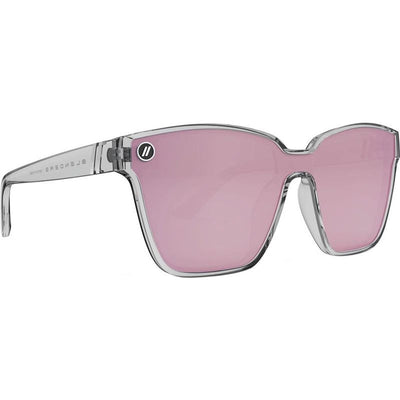 Buttertron, Fog Crystal Grey/Rose Gold Mirror Polarised Lenses