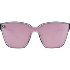 Buttertron, Fog Crystal Grey/Rose Gold Mirror Polarised Lenses