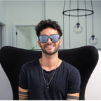 Buttertron, Sterling Lady Crystal Black Tortoise/Silver Mirror Polarised Lenses