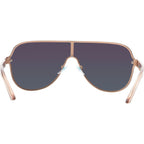 Falcon, Awesummer Matte Champagne/Blue Mirror Polarised Lenses