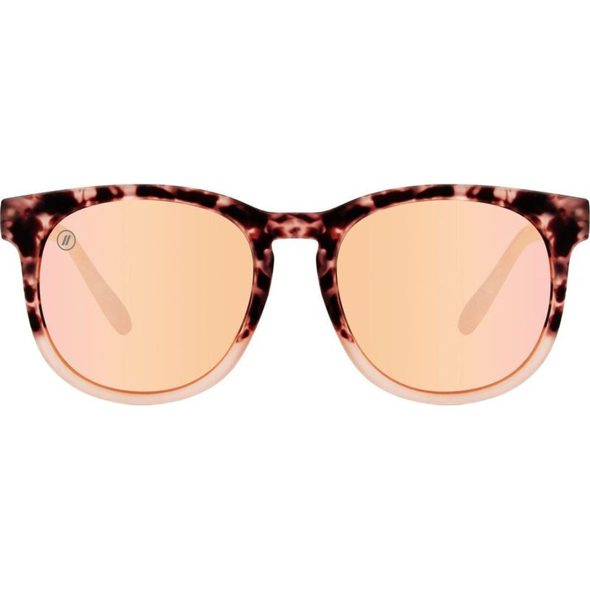 H Series, Heart Rush Matte Tortoise and Peach/Champagne Mirror Polarised Lenses