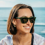 L Series, Pine Crystal Green/Green Polarised Lenses