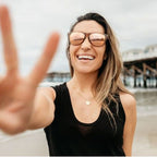 Blenders-L-Series_Sunglasses_Citrus Blast Champagne Mirror Polarised Lifestyle